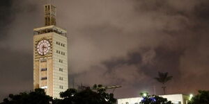 The Parliament Building in Nairobi.